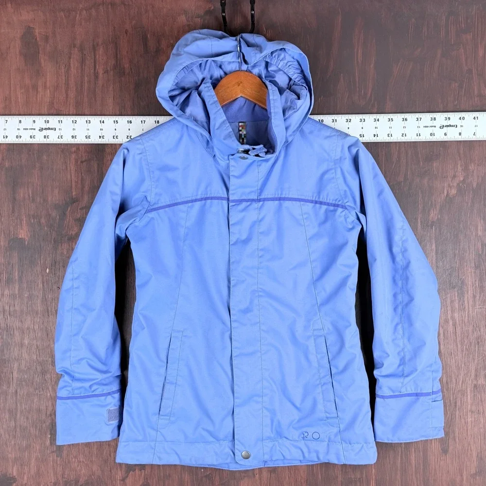 Burton Girls Elodie Snowboard Jacket Blue DryRide Insulated Size M‎ 10/12